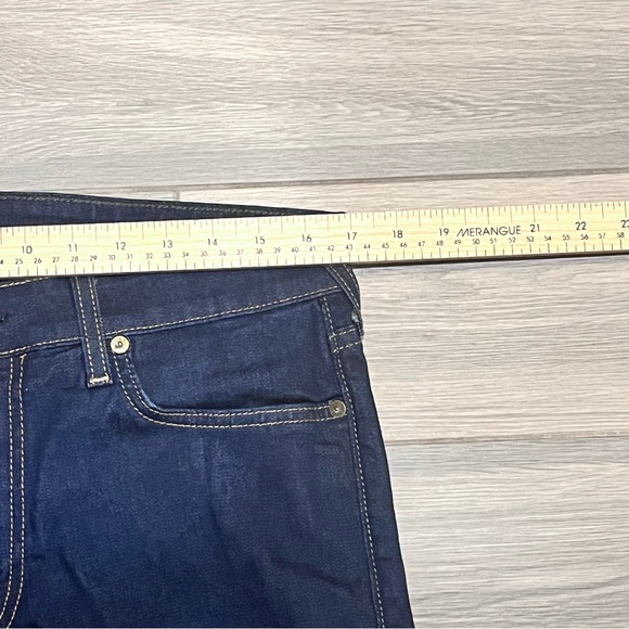 True Religion Tony Raw 36x30 Mens Skinny Jeans Dark Blue Made In USA - Picture 7 of 14